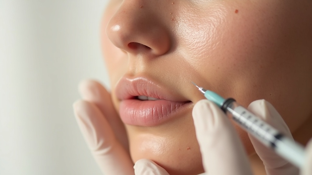 Aesthetic injection procedure